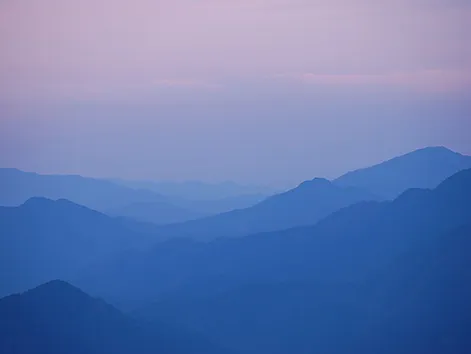 山の風景